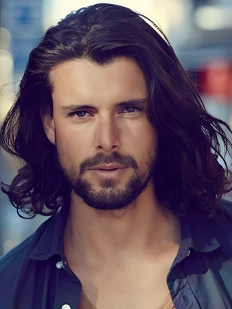 Fashionable Synthetic Lace Front Wavy Wig