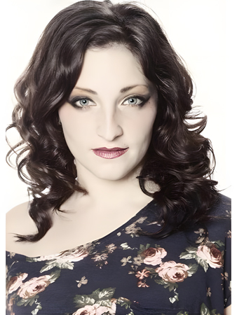 Glamorous Wavy Lace Front Synthetic Wig