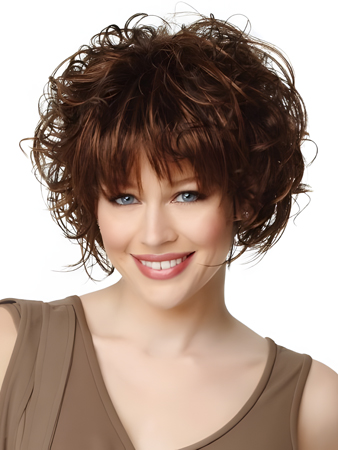 Charming Style Wavy Synthetic Capless Wig