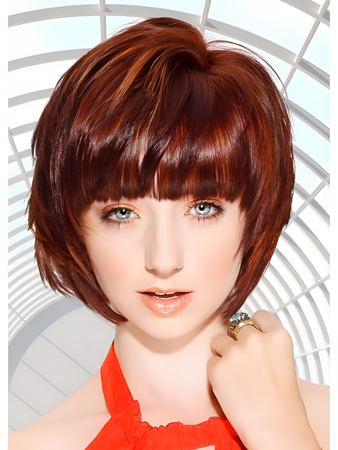 Sweet Capless Synthetic Straight Wig