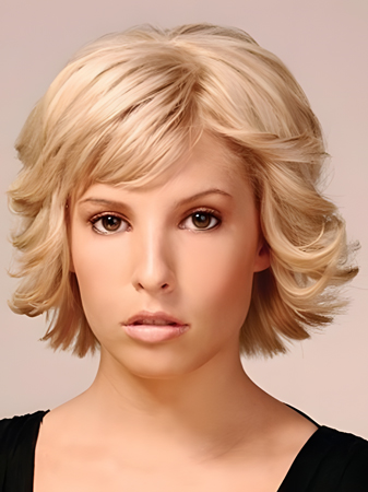 Fashion Capless Synthetic Wavy Wig