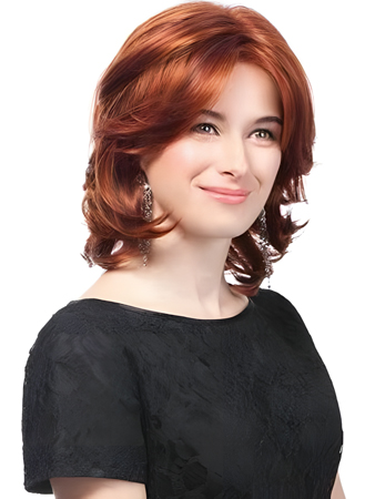 Classic Wavy Synthetic Lace Front Wig