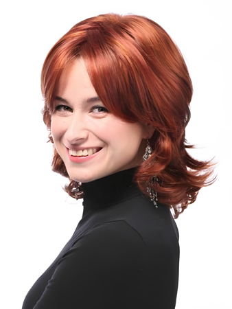 Classic Wavy Synthetic Lace Front Wig