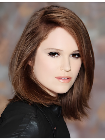 Charming Lace Front Straight Synthetic Wig