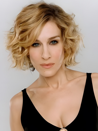 Smooth Lace Front Wavy Synthetic Wig