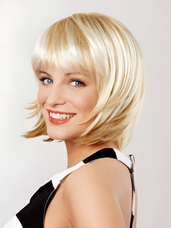Popular Straight Synthetic Capless Wig