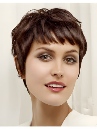 Dazzling Straight Synthetic Lace Front Wig