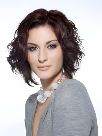 Layered Lace Front Wavy Synthetic Wig