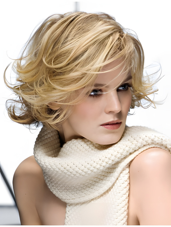 Stunning Wavy Synthetic Capless Wig