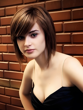 Durable Capless Straight Synthetic Wig