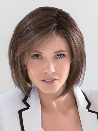 Modern Lace Front Straight Synthetic Wig