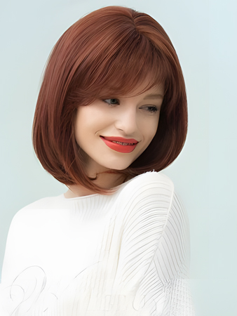 Top Quality Capless Straight Synthetic Wig