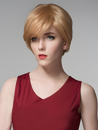 Charming Capless Straight Synthetic Wig