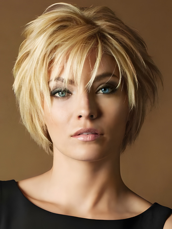 Durable Capless Straight Synthetic Wig