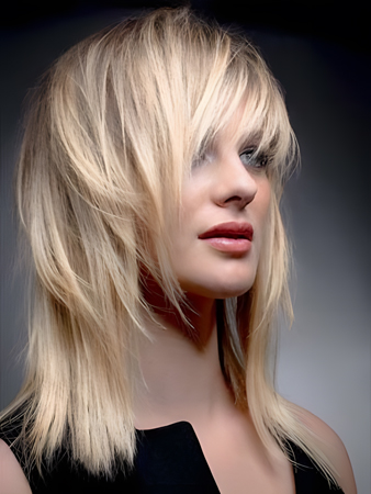 Cute Synthetic Capless Straight Wig