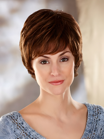 Chic Loosely Waved Layers Short Synthetic Wig