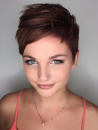 Comfortable Synthetic Lace Front Straight Wig