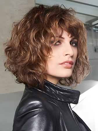 Affordable Synthetic Capless Wavy Wig