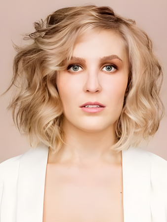 Seductive Synthetic Lace Front Wavy Wig