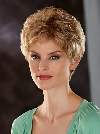 Elegante Short Lace Front Synthetic Wig
