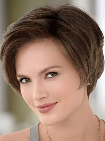 Glamorous Synthetic Lace Front Straight Wig