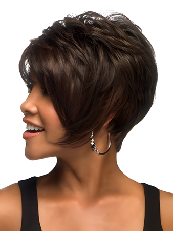 Adorable Synthetic Short Pixie Bob Wig