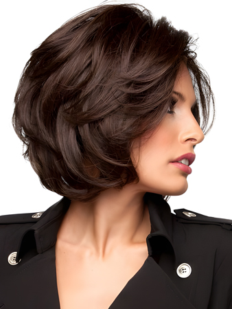 Elaborately Wavy Synthetic Lace Front Wig