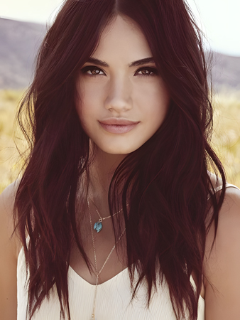 Stylish Lace Front Straight Synthetic Wig