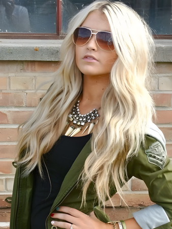 Classic Wavy Lace Front Synthetic Wig