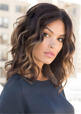 Admirable Synthetic Capless Wavy Wig