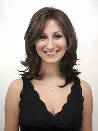 Most Popular Length Synthetic Wig With Flicked Out Ends