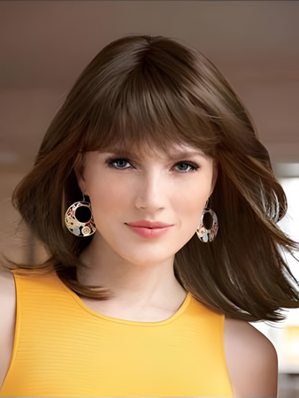 Charming Flirty Layered Bob Synthetic Wig