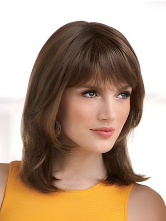 Charming Flirty Layered Bob Synthetic Wig