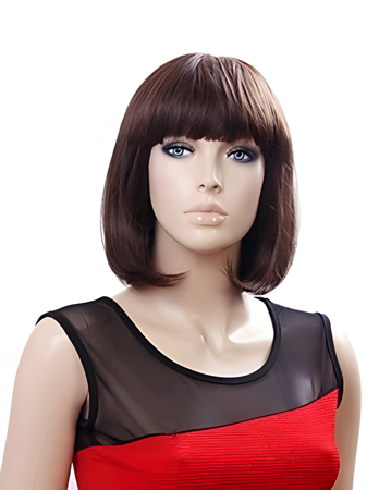 Graceful Straight Synthetic Capless Wig for Woman