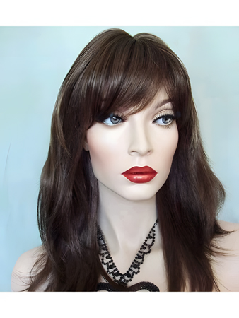 Nice Long Straight Synthetic Lace Front Wig