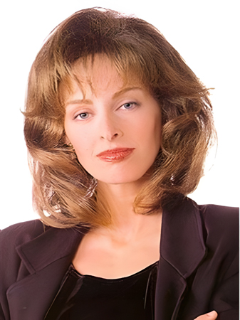 Romantic Wavy Synthetic Lace Front Wig