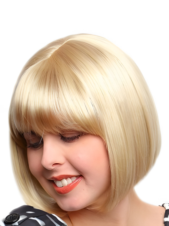 Marvelous Short Straight Synthetic Bobo Wig