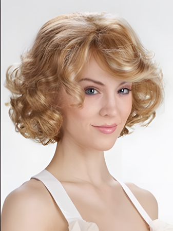 Stunning Wavy Lace Front Synythetic Wig