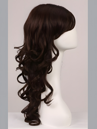 Fashion Full Lace Wavy faddish No-fuss Wig