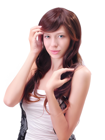 Good Looking Nice Long Synthetic Capless Wavy Wig