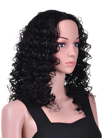 Classic Curly Long Synthetic Wig