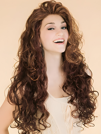 Deep Wavy Elegant Long Nature Wig