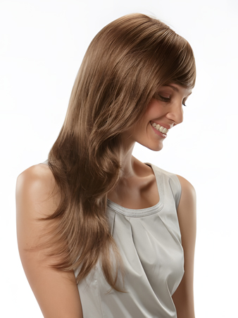 Fabulous Straight Long Capless Synthetic Wig