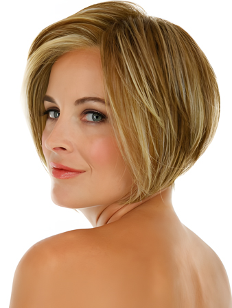 Modern Capless Short Synthetic Wig