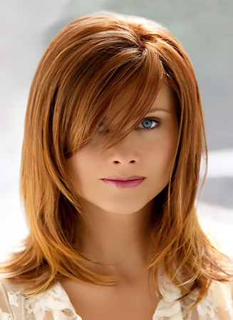 Modern Straight Capless Synthetic Wig