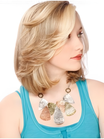 Lace Front Romantic Wavy Synthetic Wig