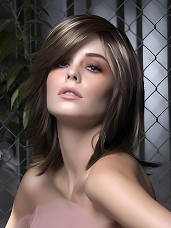 Nice-looking Straight Capless Synthetic Wig