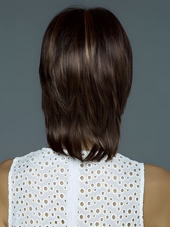 Pleasant Medium Length Straight Synthetic Wig