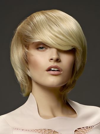 Graceful Straight Lace Front Synthetic Wig