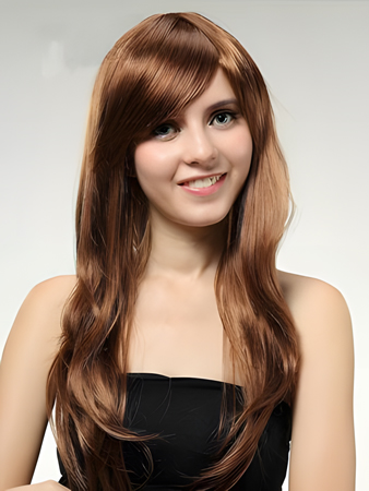 Marvelous Long Capless Straight Synthetic Wig